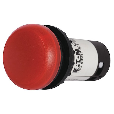 Raised Indicator Light,Red,120VAC