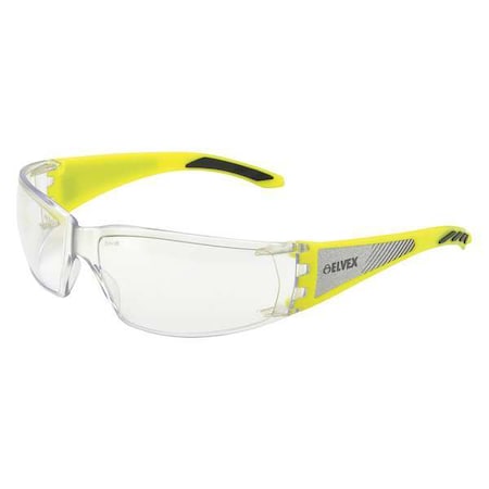 Reflect-Specs, Safety Glasses, Anti-Fog, Clear Lens, Clear Frame, Frameless