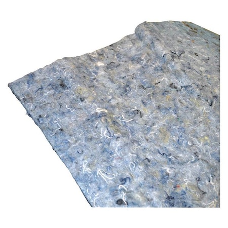 Sorbent Pad, 38 gal, 18 in x 18 in, Universal, Blue, Gray, 50 PK