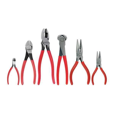 7 Piece Plastisol Grip Pliers Set Plastisol Grips Handle