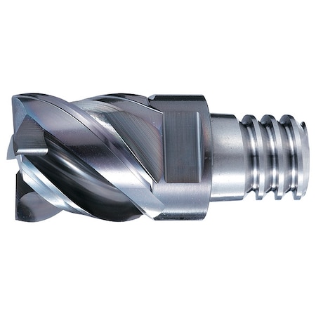 Exchangeable Milling Head, 78PXVC Series, 0.4724" Max Cut Dia, 0.472" Depth of Cut