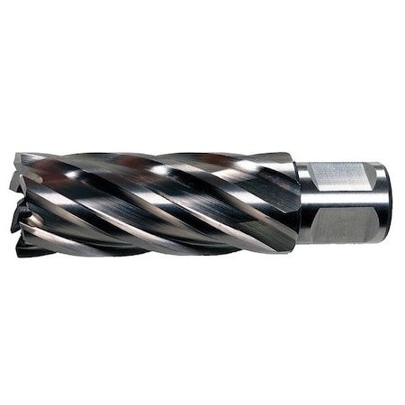 Annular Cutter, HSS, 1-3/8 dia., 3D