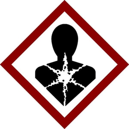 Label,GHS Health Danger,Vinyl,4/Sheet