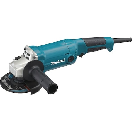 5" Angle Grinder, 10.5A, Trigger, AC/DC
