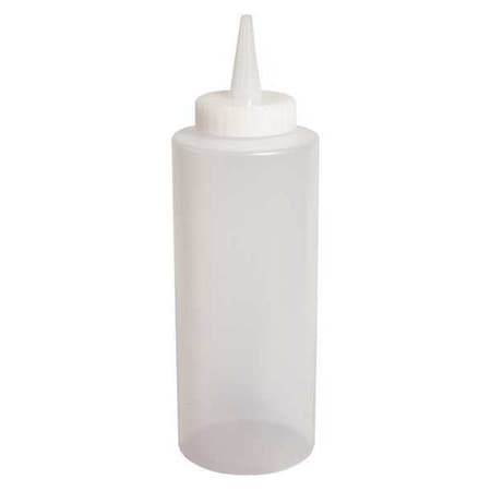 Squeeze Bottle,Clear,12 oz.,PK12