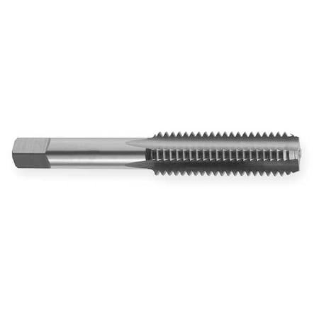 Straight Flute Hand Tap, 1-1/4"-7, Plug, 4 Flutes, UNC