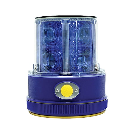 Rechargeable Safety Light,Blue,LED,Solar