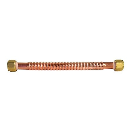 Water Heater Supply Line,3/4x3/4,18in.L