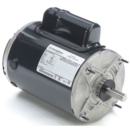 General Purpose Farm Duty Motor, Permanent Split Capacitor, 1/2 HP, 208-230V AC, 850 Nameplate RPM
