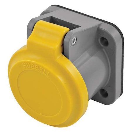Single Pole Connector,Non-Met Cover,Yllw