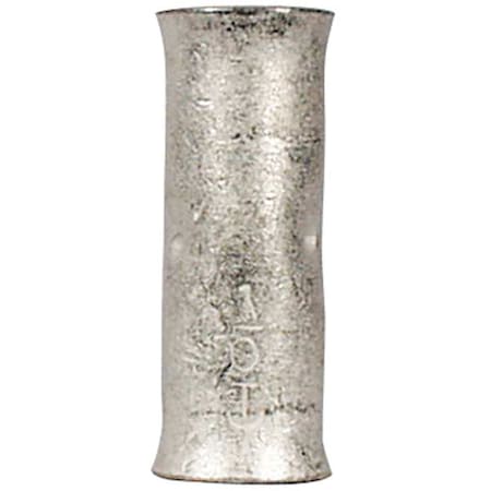 Splice Wire Connector, 4/0 AWG Max, Silver, None Insulation, 600 V