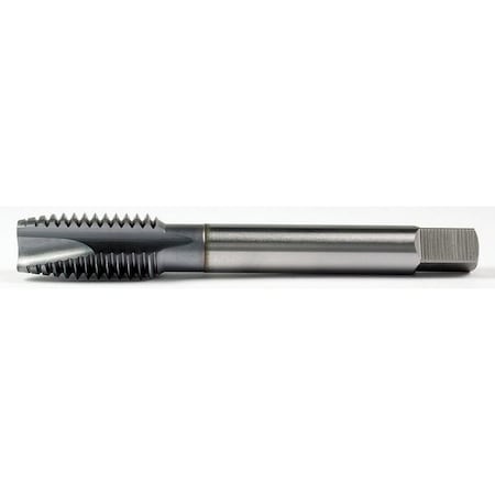 Spiral Point Tap, M16-1.5, Plug, Metric Fine, 3 Flutes, TiCN