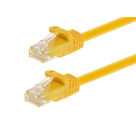 Ethernet Cable,Cat 6,Yellow,7 ft.