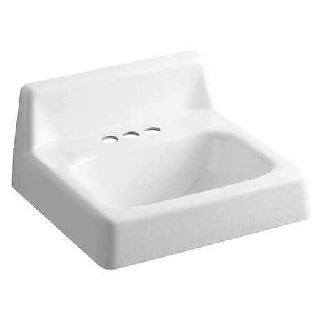 Bathroom Sink,19"x17"x13.5",White