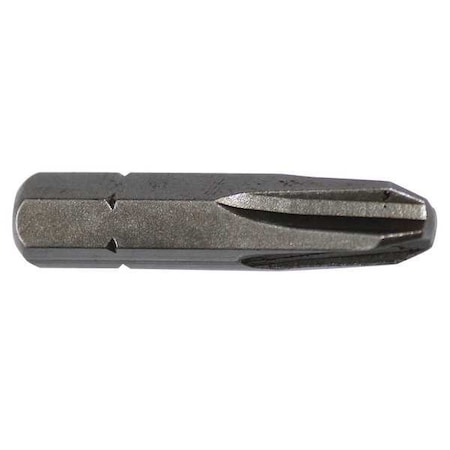 Torsion Bit,SAE,1/4",Hex,No 2,1",PK5