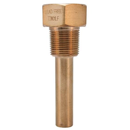 Thermowell,Stepped,5 In Insrt Depth