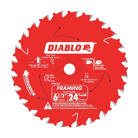 24-Teeth Circular Saw Blade,Carbide Tip
