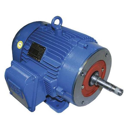 Close-Coupled Pump Motor,3 HP,15-11/16"L