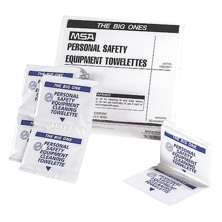 Respirator Wipes,Size 8" x 11