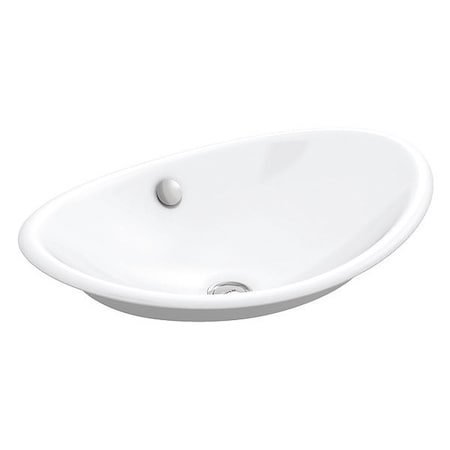 Bathroom Sink,20.75"x14.25"x6.625",White