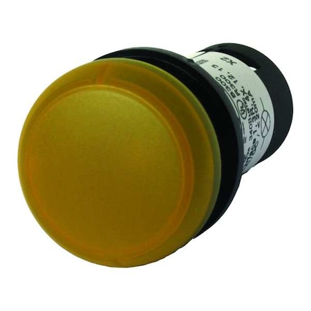 Raised Indicator Light,Yellow,24VAC/DC