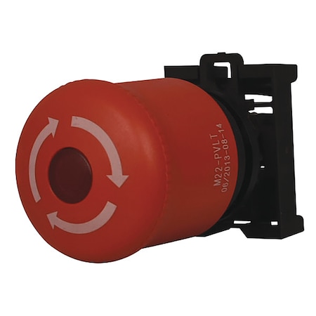 Illum Push Button Operator,22mm,Red
