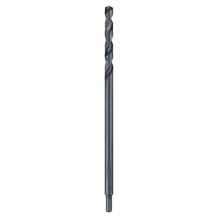 1/2" x 12" Aircraft Length Black Oxide Drill Bit