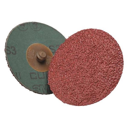 Fiber Disc,No Hole,2 in. Dia.,36