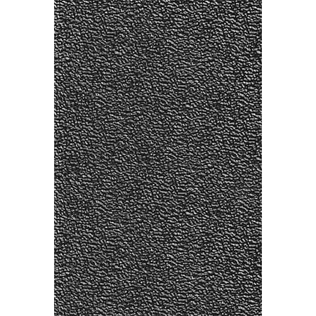 Antifatigue Mat, 60 ft. L x 3 ft. W, 3/8" Thickness, Closed Cell PVC Foam, Pebble, Black