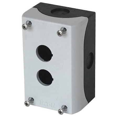Pushbutton Enclosure,6.02 in W,Polymer