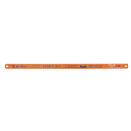 Bahco Hacksaw Blade,Bimetal,12",24 TPI,PK5