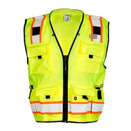 High Visibility Vest,Class 2,M,Lime