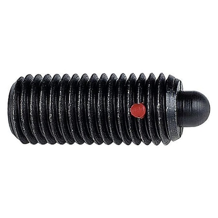 Spring Plunger,Blk Oxd,5/8-11x1 1/2L,PK5