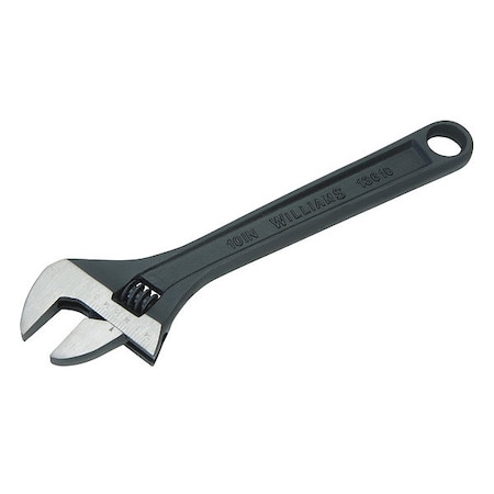 Williams Adjustable Wrench,Black,18"