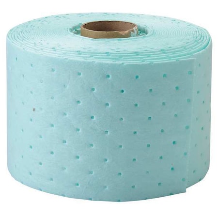 Sorbent Roll, 27 gal, 7 1/2 in x 200 ft, Universal, Green, 2 PK