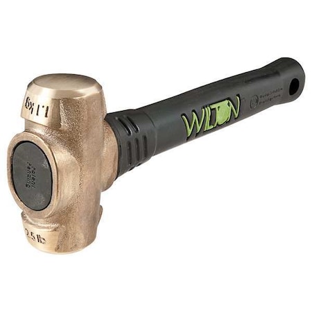 Sledge Hammer,2-1/2 lb.,12,Rubber/Steel