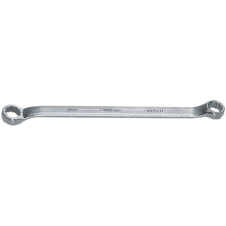 Williams Box Wrench,12 pt.,3/8 x 7/16"