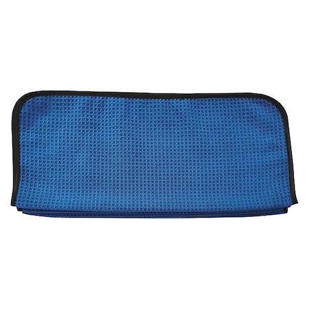 Microfiber Cloth Wipe 16" x 16", Blue, 12PK