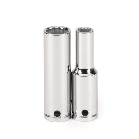 1/2" Drive, 1-7/16" SAE Socket, 12 Points, Deep ,1-7/16",1/2" Dr.