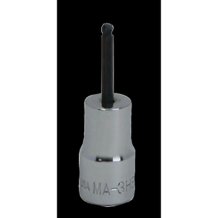 Williams Hex Ball Bit, 3/32", 0.875 Long