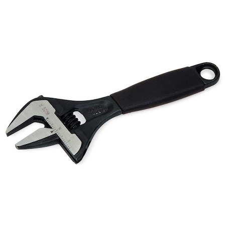 Bahco Black X-Wide Adjustable Wrench, Ergo, 10"