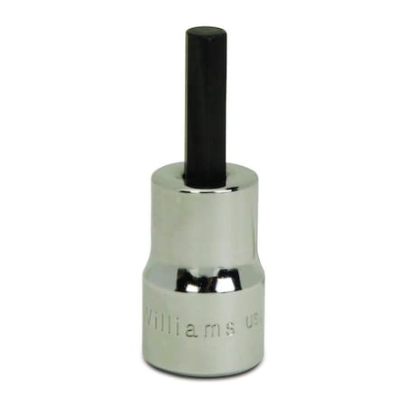 Williams Replacement Hex Bit, 3/8" x 3.10"