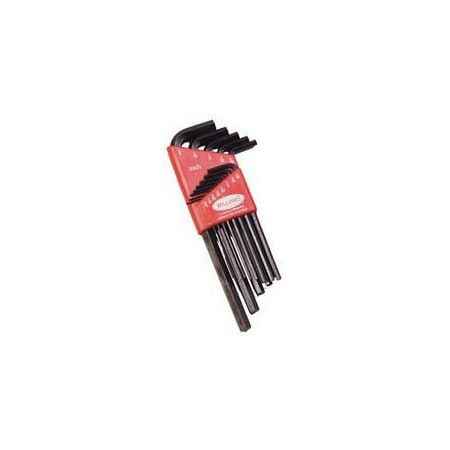 11 Piece SAE L-Shape, Hex Key Set