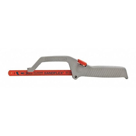 Bahco Mini Hacksaw Handle,Aluminum,10"