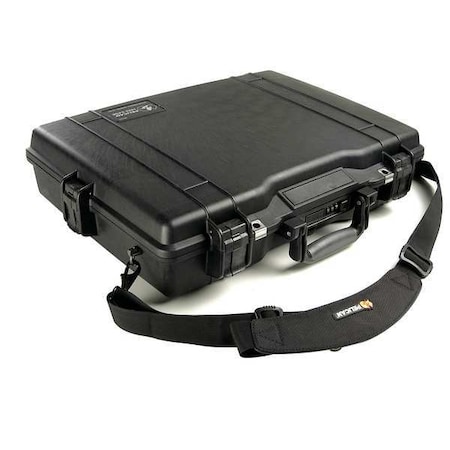 Black Protective Case, 21.62"L x 17-1/4"W x 4.87"D