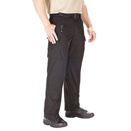 Men's Tactical Pants, 2XL, Black, 41% Flex-Tac(TM)/24% Polyester/35% Cotton, Flex-Tac(TM) Ripstop
