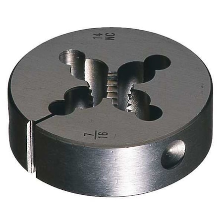 Carbon Round Die 383 Greenfield Threading 2 In Outside Diameter 1/4-18NPT