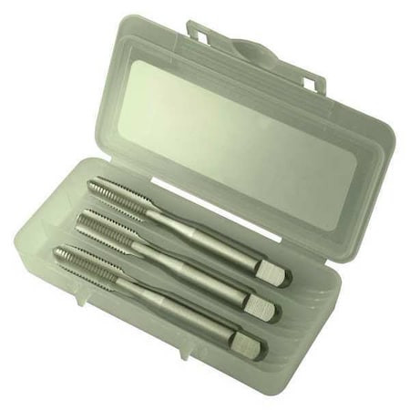 3pc HSS Taper, Plug & Bottoming Hand Tap HTGP Greenfield Threading Bright 3-Flute D3 M3x0.50