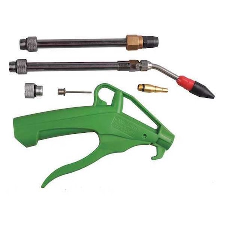 Pistol Grip Air Gun Kit, 8" Extension