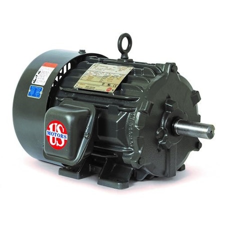 Three-Phase Motor, 3 HP, 182T Frame, 200V, 208V, 230V, 400V, 460V Voltage, 1,770 Nameplate RPM